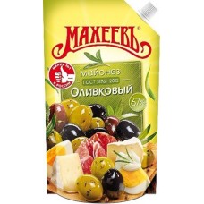 Майонез с оливковым маслом "Махеев" 380г