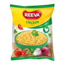 Вермишель быстрого приготовления Reeva со вкусом курицы 60г (IR51001)