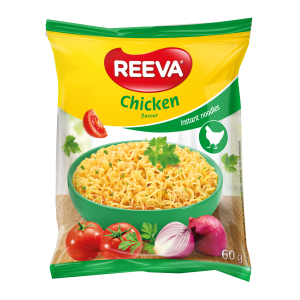 Вермишель быстрого приготовления Reeva со вкусом курицы 60г