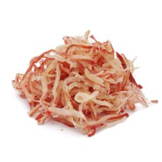 Dried Кальмар вяленый красный с крабовым вкусом стружка (R), 1 кг (RRU43035)