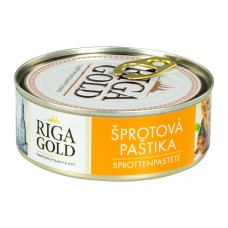 Паштет из копченых шпрот Riga gold, 160г (RG45005)