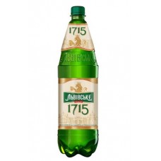 Пиво Львовское 1715 Carlsberg  4,5% 1,12л ПЭТ (nc26010)