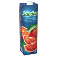Сицилийский красный апельсин Сандора 950 мл 10 шт
