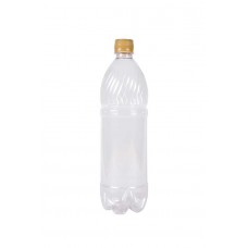 Пластиковая ПЭТ бутылка для вина 1 л прозрачная (NVF27002)