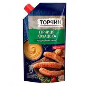 Горчица "Казацкая" "Торчин" 130г